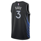 Anthony Davis Dallas Mavericks Nike Unisex 2025/26 Swingman Jersey - Black - City Edition
