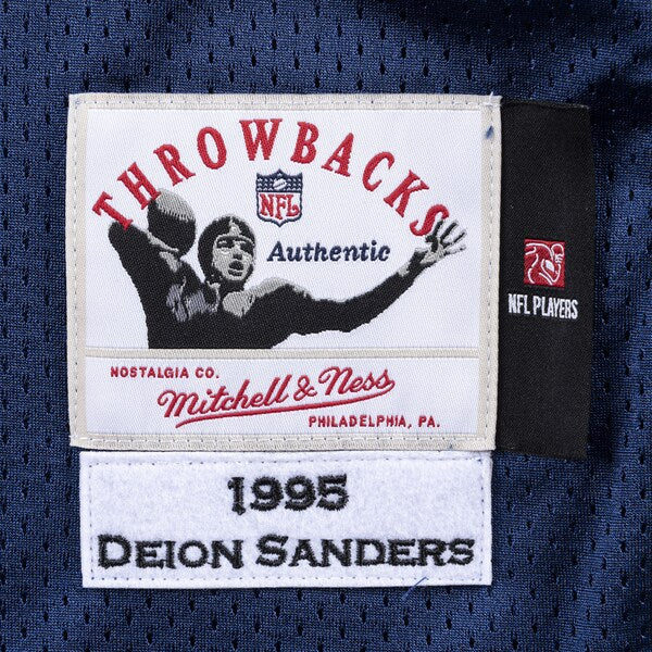 Deion Sanders Dallas Cowboys  1995 Authentic Jersey - Navy
