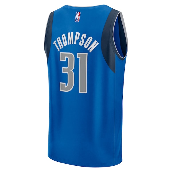 Klay Thompson Dallas Mavericks  Youth Fast Break Replica Player Jersey - Icon Edition - Blue