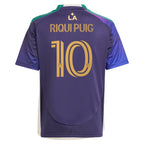 Riqui Puig LA Galaxy adidas Youth 2025 RIZON Replica Player Jersey - Navy