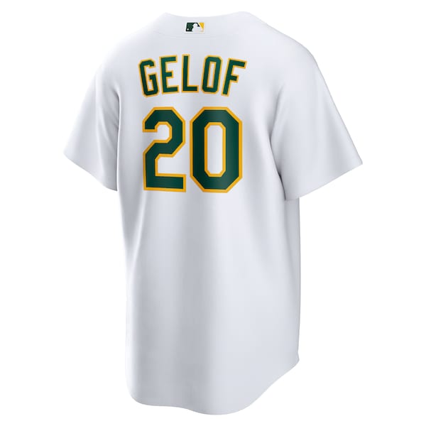 Zack Gelof Oakland Athletics Nike Home Replica Jersey - White