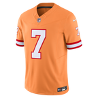 Bucky Irving Tampa Bay Buccaneers Nike Alternate 2 Throwback Vapor F.U.S.E. Limited Jersey - Orange/White