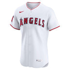 Los Angeles Angels Nike Home Elite Jersey - White/Red