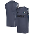 Charlotte FC adidas 2023 On-Field Sleeveless Training Jersey - Gray