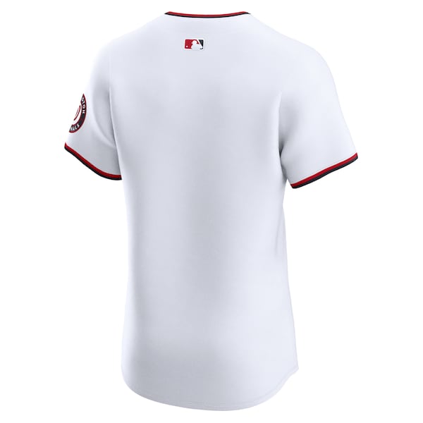 Washington Nationals Nike Home Elite Jersey - White