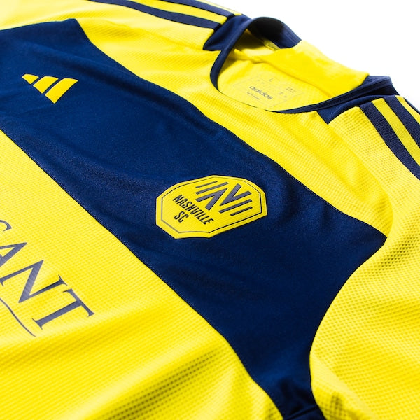 Nashville SC adidas 2024 The 615 Kit Authentic Custom Jersey - Yellow