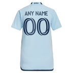 Sporting Kansas City adidas Women's 2024 Hoops 4.0 Replica Custom Jersey - Light Blue
