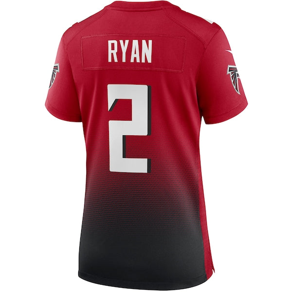 Matt Ryan Atlanta Falcons Nike Women's 2nd Alternate Game Jersey - Red