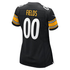 Justin Fields Pittsburgh Steelers Nike Women's Game Player Jersey - Black