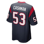 Blake Cashman Houston Texans Nike Game Player Jersey - Navy