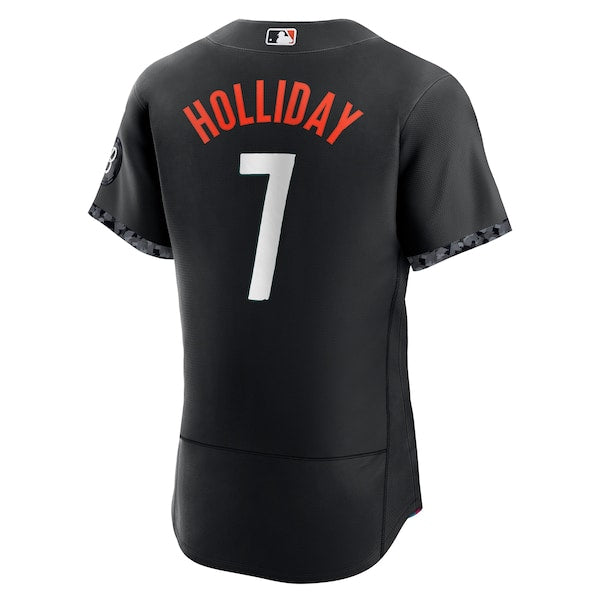 Jackson Holliday Baltimore Orioles Nike City Connect Authentic Player Jersey - Black