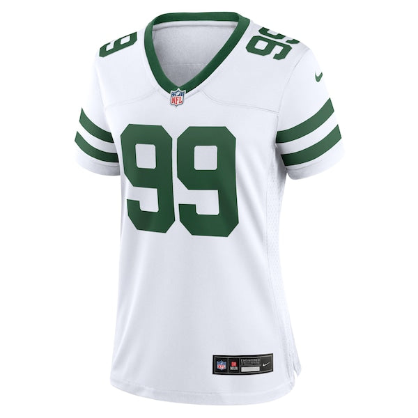 Mark Gastineau New York Jets Nike Women's Legacy Retired Player Game Jersey - White/Green