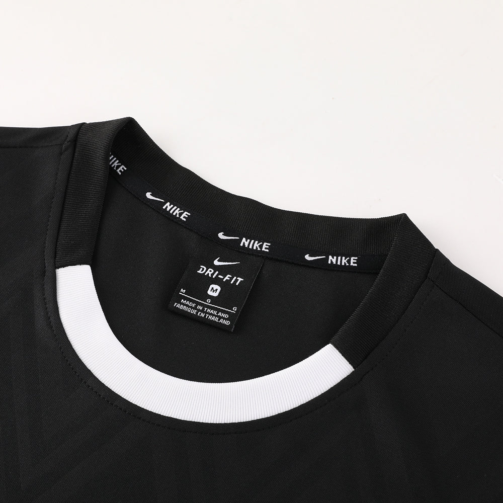 Nike Short Sleeve Training Jersey Set-ND06- Black