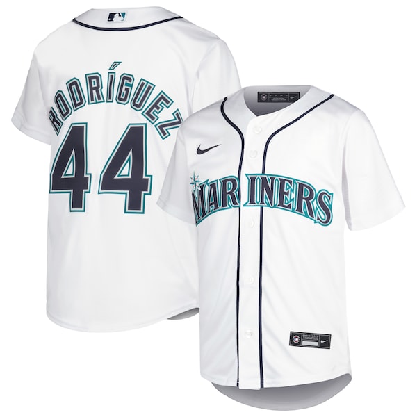 Julio Rodríguez Seattle Mariners Nike Youth Home Replica Player Jersey - White