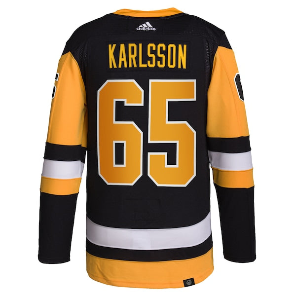 Erik Karlsson Pittsburgh Penguins adidas Home Primegreen Authentic Pro Player Jersey - Black