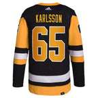 Erik Karlsson Pittsburgh Penguins adidas Home Primegreen Authentic Pro Player Jersey - Black