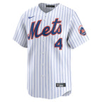 Francisco Alvarez New York Mets Nike Home Limited Player Jersey - White
