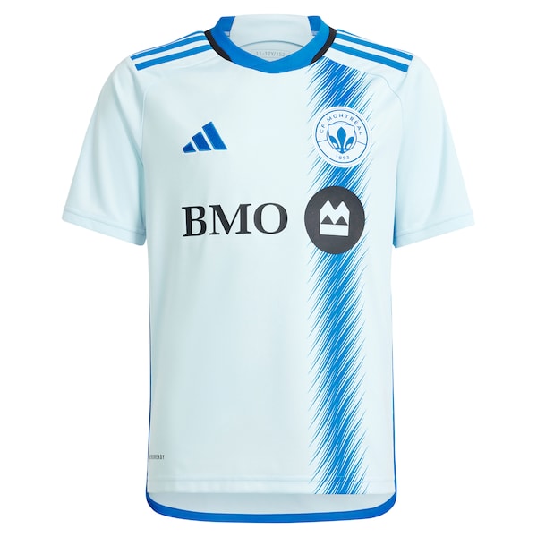 Mathieu Choinière CF Montreal adidas Youth 2024 La Main Replica Player Jersey – Light Blue