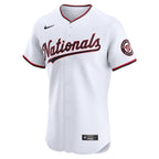 Washington Nationals Nike Home Elite Jersey - White