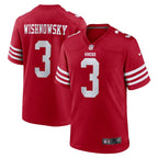 Mitch Wishnowsky San Francisco 49ers Nike  Game Jersey -  Scarlet