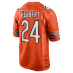 Khalil Herbert Chicago Bears Nike Alternate Game Player Jersey - Orange/Navy