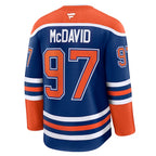 Connor McDavid Edmonton Oilers  Home Premium Jersey - Royal/White