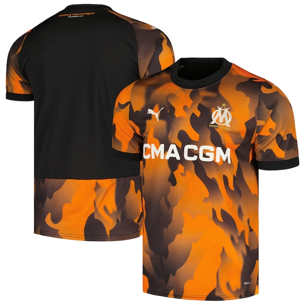 Olympique Marseille Puma 2023/24 Third Replica Jersey - Orange