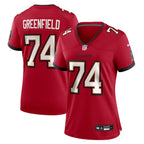 Garret Greenfield Tampa Bay Buccaneers Nike Women's Team Game Jersey -  Red