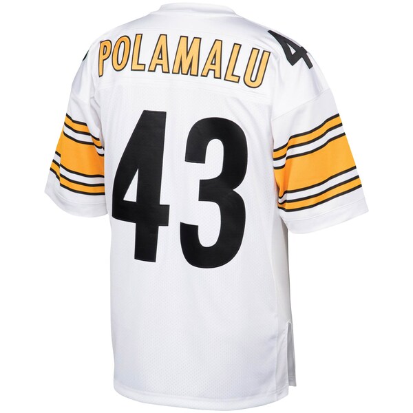 Troy Polamalu Pittsburgh Steelers 2005 Authentic Throwback Retired Player Jersey - White