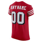 San Francisco 49ers Nike Alternate Vapor Elite Custom Jersey - Scarlet