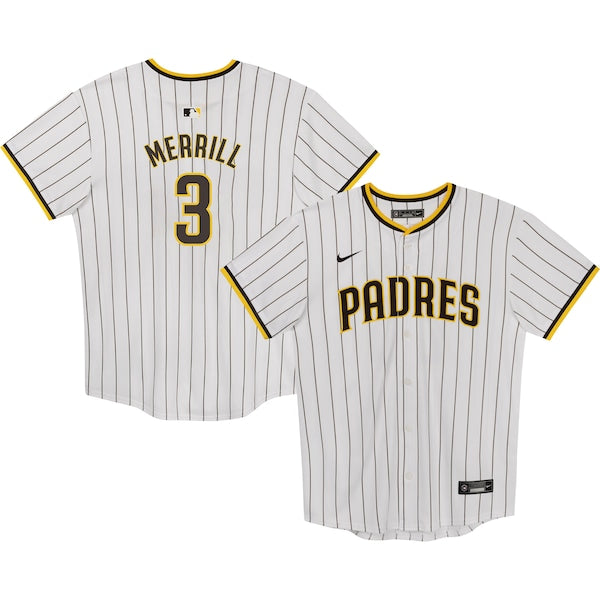 Jackson Merrill San Diego Padres Nike Preschool Home Player Game Jersey - White