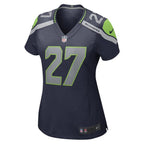 Tariq Woolen Seattle Seahawks Nike Women's Game Player Jersey - College Navy/Neon Green/Royal
