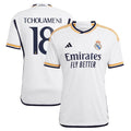 Aurélien Tchouaméni Los Merengues adidas 2023/24 Home Replica Player Jersey - White/Navy