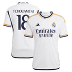 Aurélien Tchouaméni Los Merengues adidas 2023/24 Home Replica Player Jersey - White/Navy