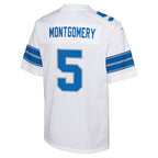 David Montgomery Detroit Lions Nike Youth Player Game Jersey - White