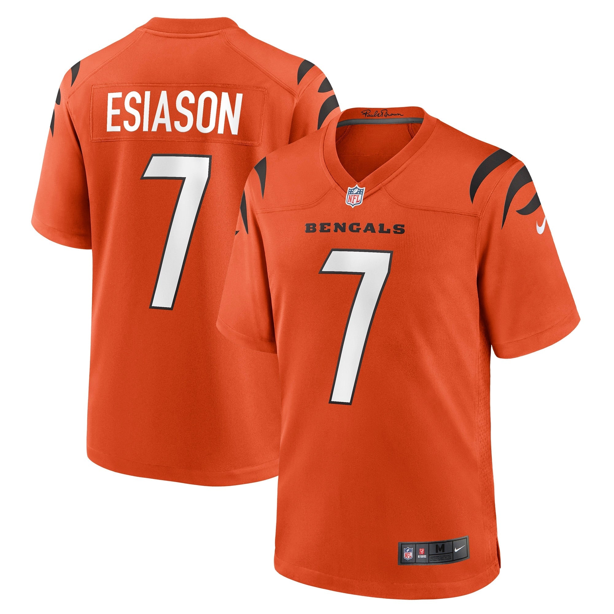 Boomer Esiason Cincinnati Bengals Nike Retired Player Jersey - Black/Orange