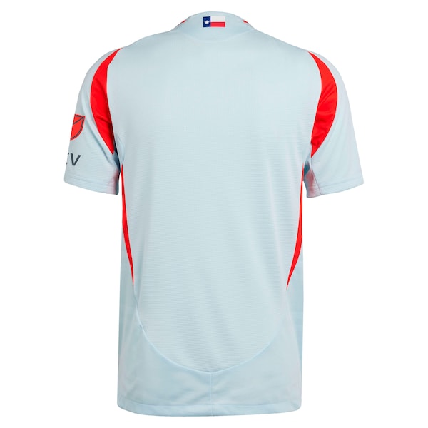 FC Dallas adidas 2025 The Inferno Kit Authentic Jersey - Light Blue