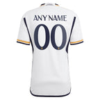 Los Merengues adidas 2023/24 Home Replica Custom Jersey - White