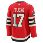 Nick Foligno Chicago Blackhawks  2025 NHL Winter Classic Premium Player Jersey - Red