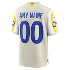 Nike Los Angeles Rams Custom Game Jersey - Bone