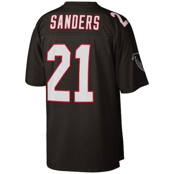 Deion Sanders Atlanta Falcons Big & Tall 1992 Retired Player Replica Jersey - Black