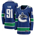 Evander Kane Vancouver Canucks  Women's Home Breakaway Player Jersey - Blue
