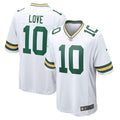 Jordan Love Green Bay Packers Nike  Game Jersey - White