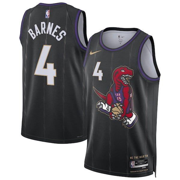 Scottie Barnes Toronto Raptors Nike Unisex 2024/25 Swingman Player Jersey - City Edition - Black