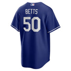 Mookie Betts Los Angeles Dodgers Nike Alternate Replica Player Name Jersey - Royal/White