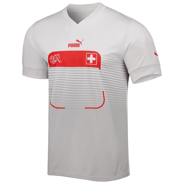 Switzerland National Team Puma 2022/23 Away Replica Jersey - White