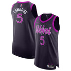 Anthony Edwards Minnesota Timberwolves Nike Unisex 2025/26 Authentic Jersey - City Edition - Purple