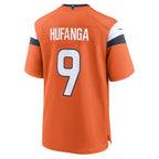 Talanoa Hufanga Denver Broncos Nike Team Game Jersey -  Orange