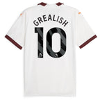 Jack Grealish Manchester City Puma 2023/24 Away Replica Jersey - White