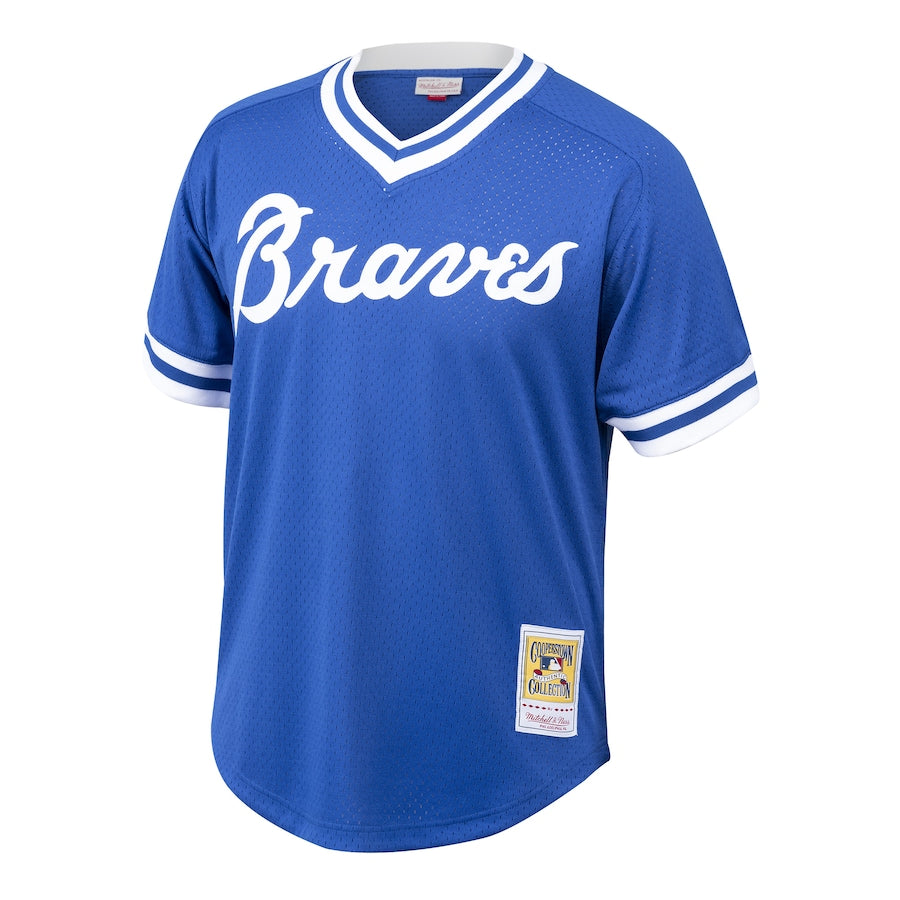 Dale Murphy Atlanta Braves Youth Cooperstown Collection Mesh Batting Practice Jersey - Royal